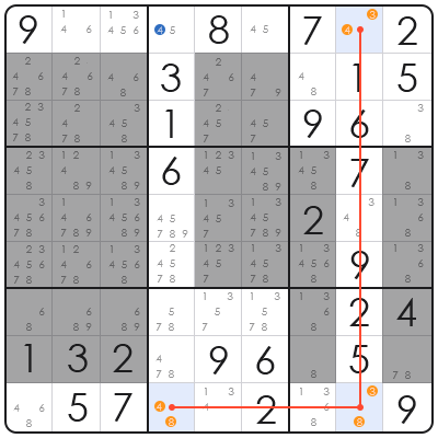 solve sudoku step by step